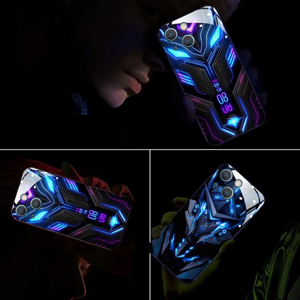 Armor Smart Light Effects Case – Futuristic Glow for Your Phone