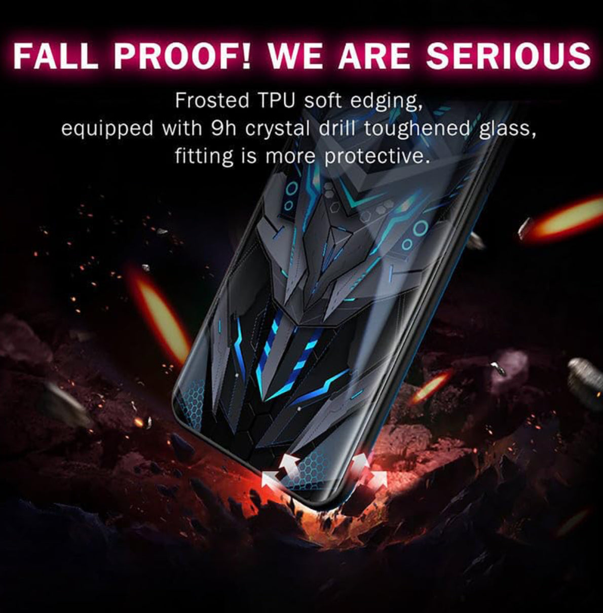 Armor Smart Light Effects Case – Futuristic Glow for Your Phone