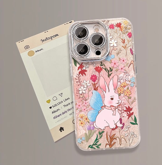 Labubu Ghibli Potrait case