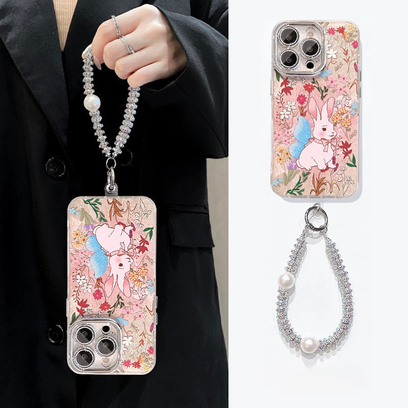 Labubu Ghibli Potrait case