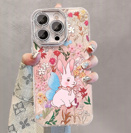Labubu Ghibli Potrait case