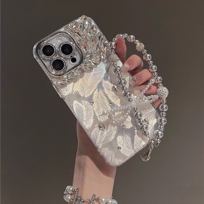 A Diamond Elegant Petals Unique Desgin Case