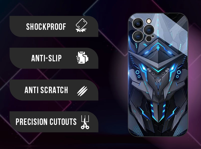 Armor Smart Light Effects Case – Futuristic Glow for Your Phone