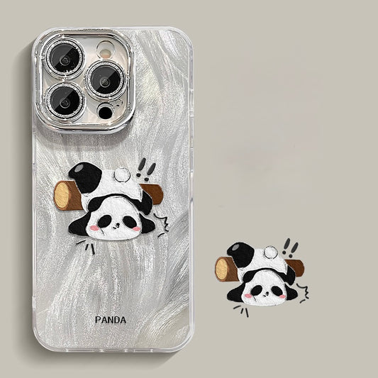 Labubu Ghibli Panda Case