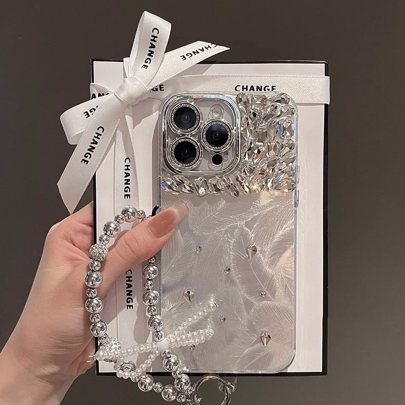 A Diamond Elegant Petals Unique Desgin Case