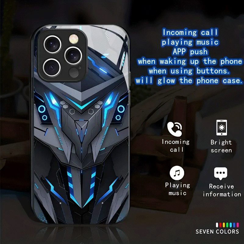 Armor Smart Light Effects Case – Futuristic Glow for Your Phone